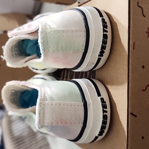 Weestep Toddler Little Kid Boys and Girls Classic Cotton Slip On Sneakers (Dye) - Picture 8 of 11